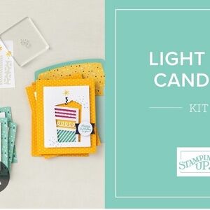 Stampin' Up! Light the Candles Card Kit NIP
